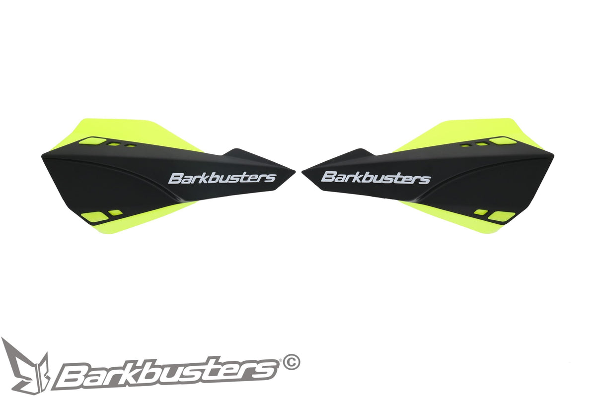 Paramani Barkbusters SABRE neri con deflettori giallo HiViz
