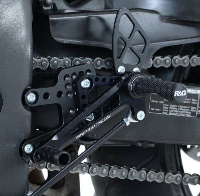 Pedane Arretrate Cbr 600 Rr 03 14 10774 Rg RSET22BK - ENDURRAD