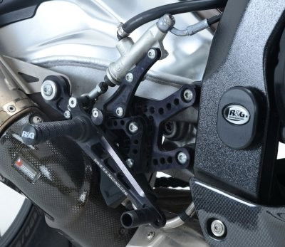 Pedane Arretrate Moto Bmw S1000RR 10 14 S10000R 14 16 5943 Rg RSET01BK - Endurrad