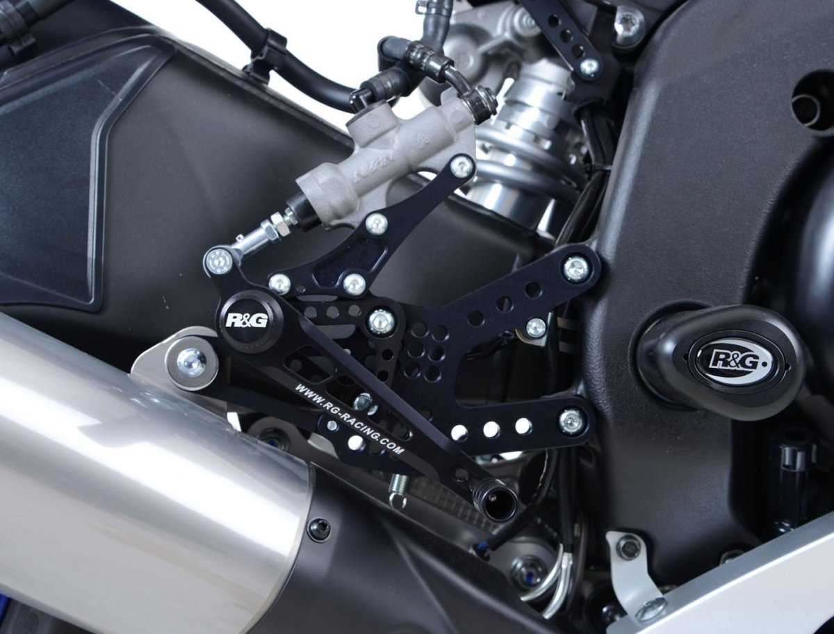 Pedane moto arretrate Yamaha YZF - R6 ('06 - '12) - ENDURRAD