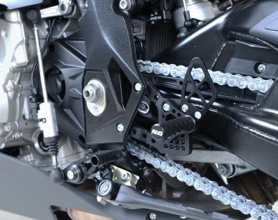 Pedane Poggiapiedi Moto Bmw S1000RR Versione Racing E Stradale 12887 Rg RSET26BK - Endurrad