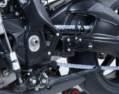 Pedane Poggiapiedi Moto Bmw S1000RR Versione Racing E Stradale 12887 Rg RSET26BK - ENDURRAD