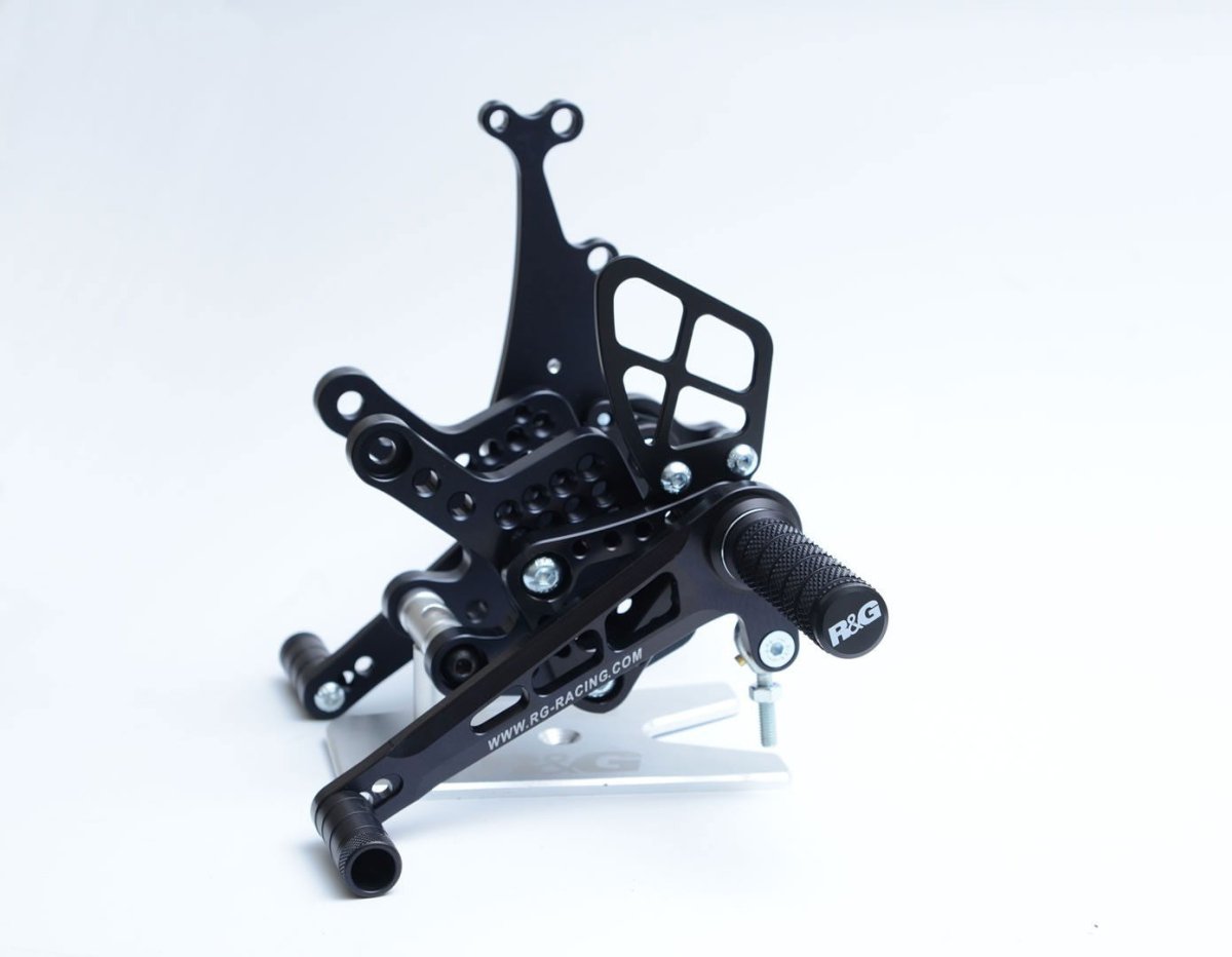 Pedane Poggiapiedi Moto Kawasaki ZX10 R 16 15547 Rg RSET28BK - ENDURRAD