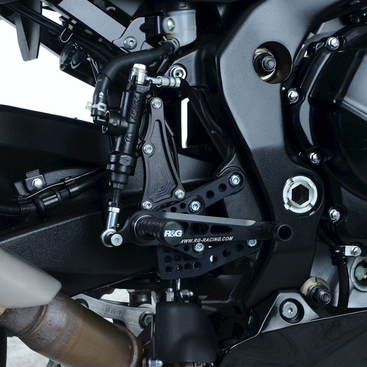 Pedane Moto Poggiapiedi Per Gsx R1000 17 Gsx R1000R 17 66929 Rg RSET32BK - Endurrad
