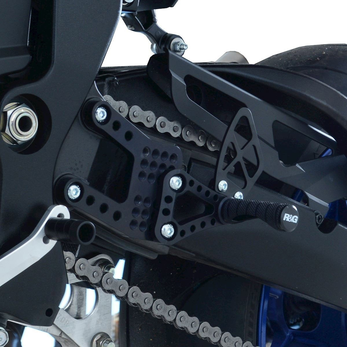 Pedane Moto Poggiapiedi Per Gsx R1000 17 Gsx R1000R 17 66929 Rg RSET32BK - Endurrad