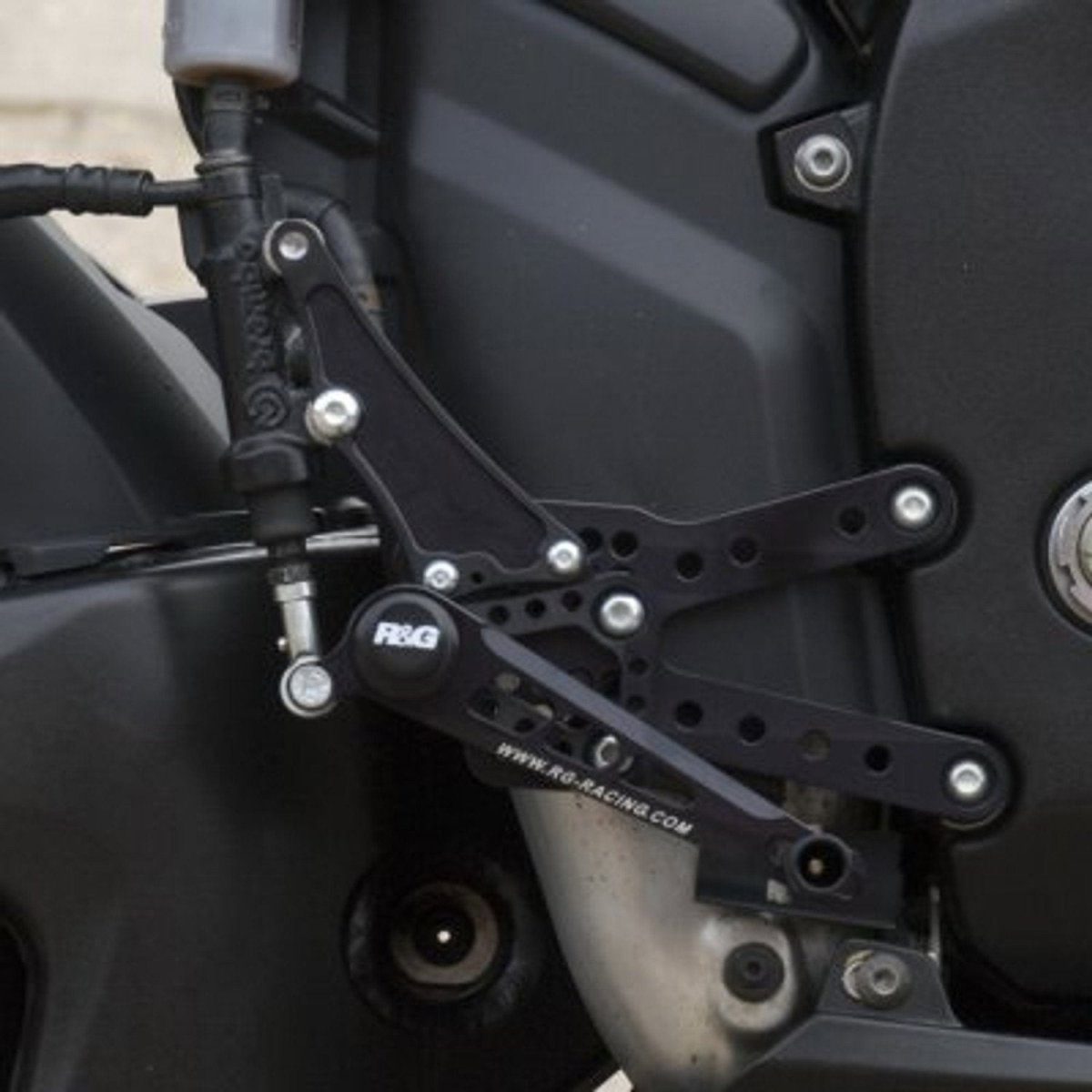 Pedane Poggiapiedi Yamaha Yzf R1 07 08 5952 Rg RSET10BK - ENDURRAD