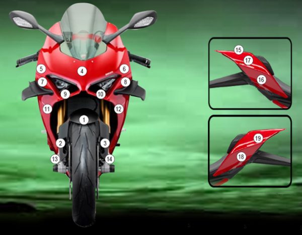 Pellicola protettiva DUCATI PANIGALE V4