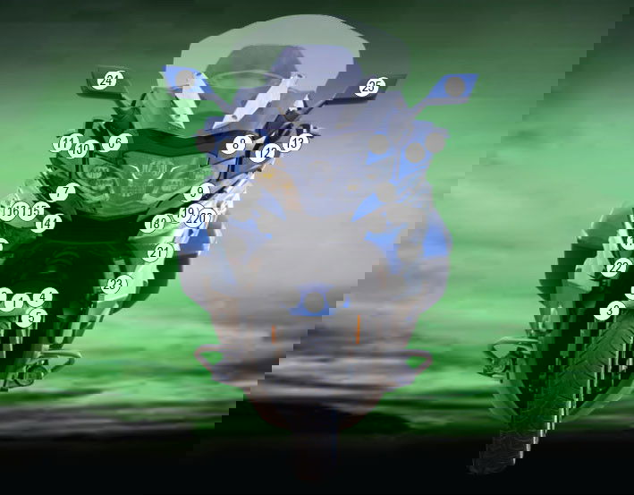 Pellicola protettiva BMW K 1600 GTL | B | GRAND AMERICA 2022-