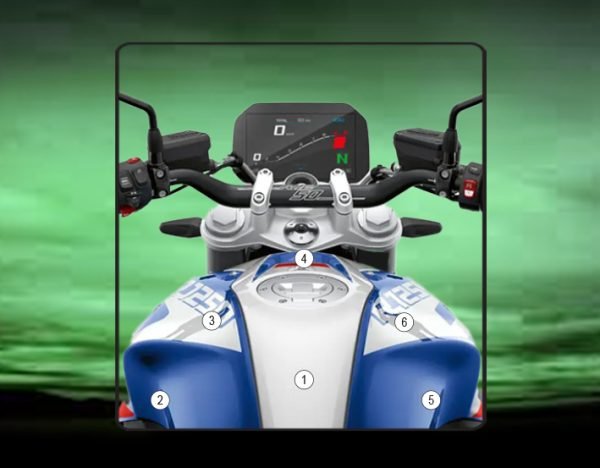 Pellicola protettiva serbatoio BMW R 1250 R 2023-2025 – foto 2