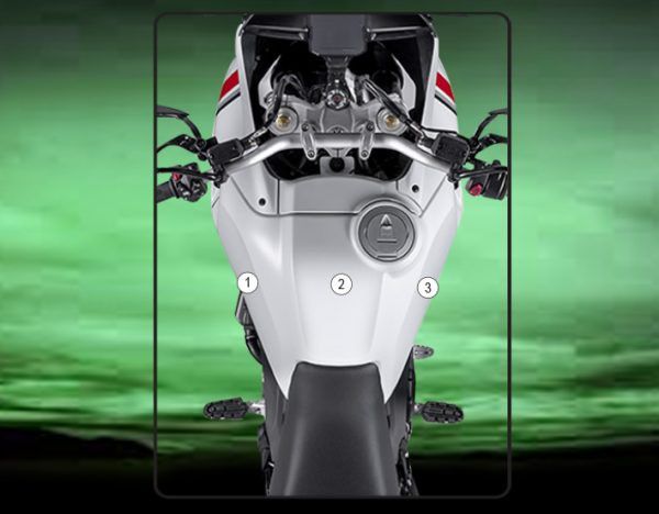 Pellicola protettiva serbatoio Ducati DesertX 2022-2025