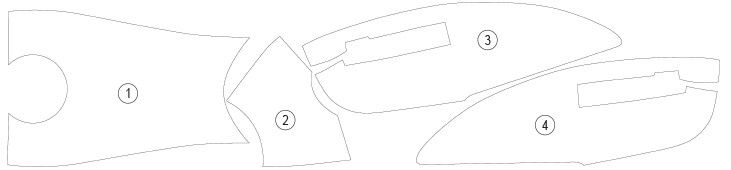 Pellicola protettiva serbatoio per Kawasaki Z 650 RS 2021 - ENDURRAD