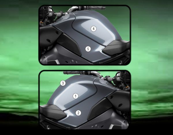 Pellicola protettiva serbatoio per Yamaha MT-10 2022