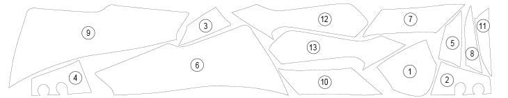Pellicola protettiva carrozzeria Yamaha Tracer 9 2021-2024 – foto 2