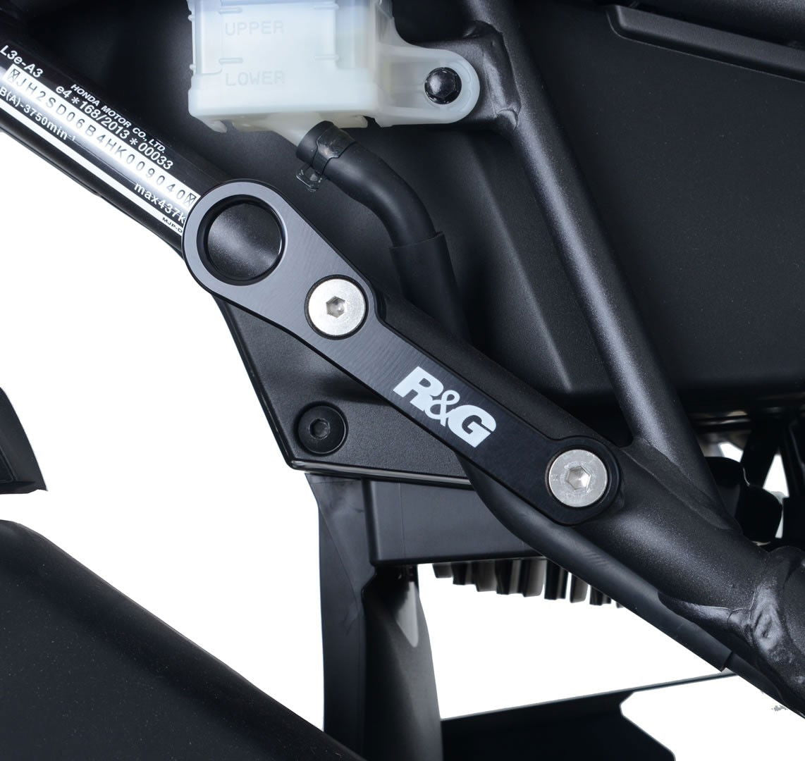 Piastra Per Aggancio Cinghie Coppia Honda CRF1000L Africa Twin Nero TH0019BK Non Compatibile Con Borse Laterali Originali 55125 - Endurrad