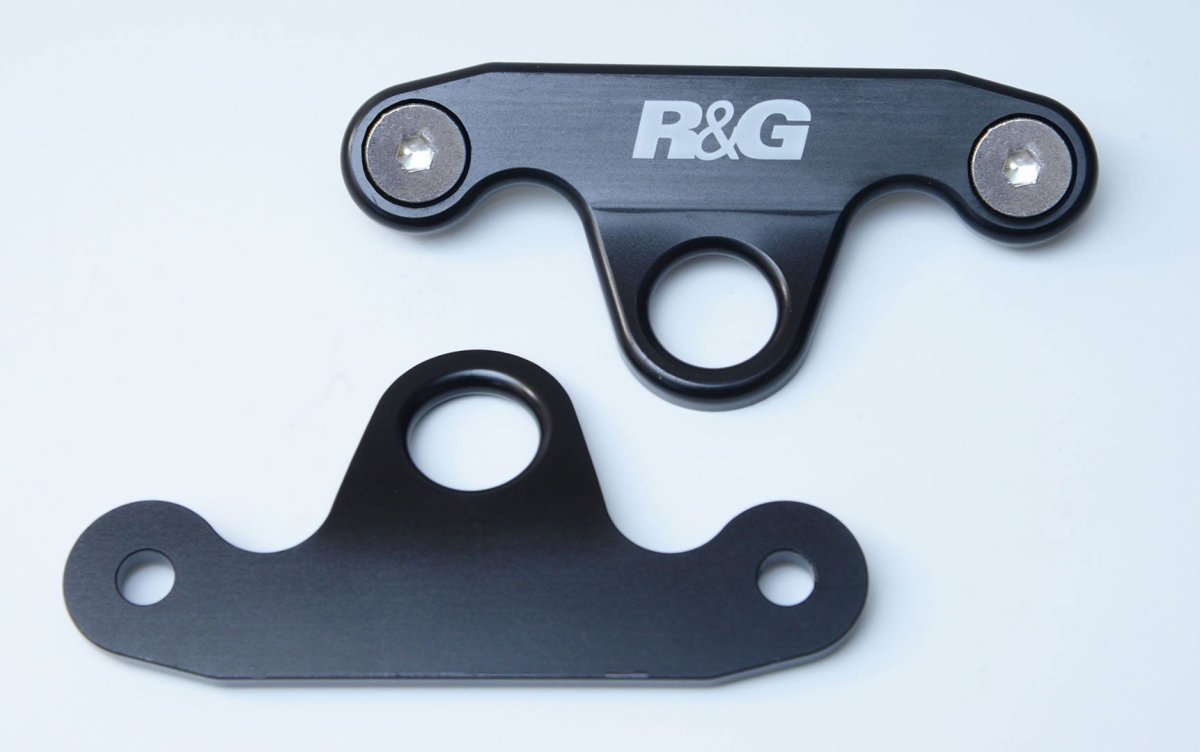 Piastra per aggancio cinghie - coppia, Kawasaki ZX - 10R '11 - R&G - ENDURRAD