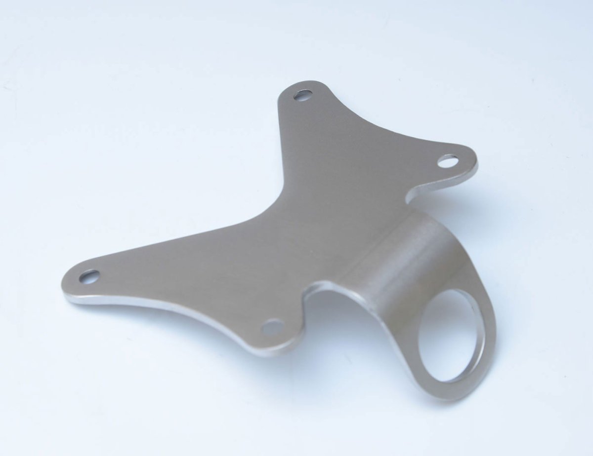 Piastra per aggancio cinghie - singola, centrale - Yamaha YZF - R25 '14 - '18 /R3 '15 - '18 (solo con portatarga R&G) - inox - ENDURRAD