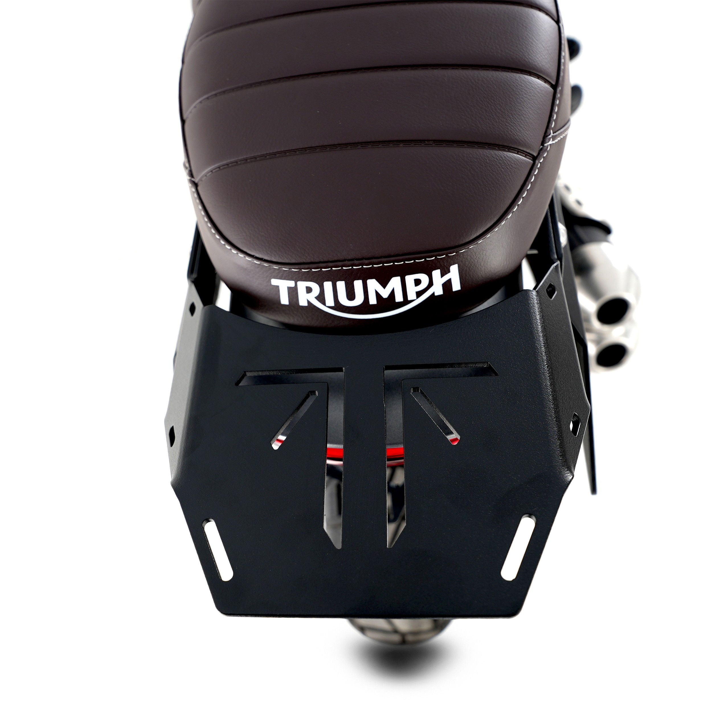 Piastra Portapacchi Adventure R G AR0029BK Per Triumph Scrambler 400 X Speed 400 93132 - Endurrad