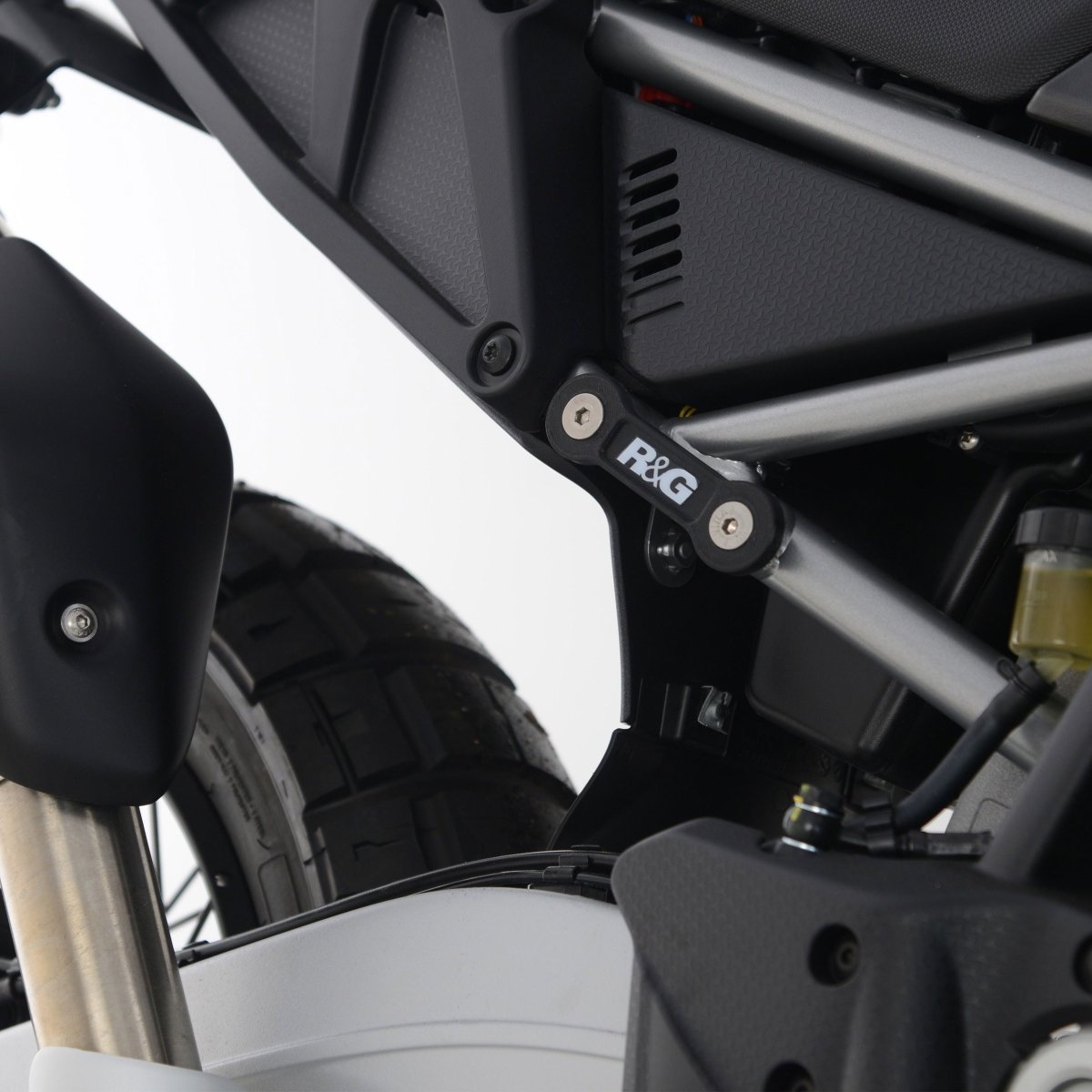 Placchette Copri Fori Poggiapiedi Posteriori Aprilia Tuareg 660 22 Rg BLP0128BK Rg BLP0128BK - ENDURRAD