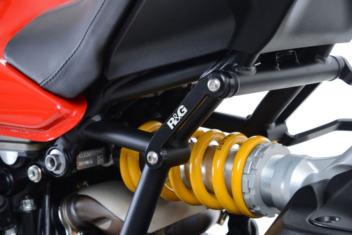 Placchette Copri Fori Poggiapiedi Posteriori Lato Sx Ducati Monster 1200 R Monster 1200 S 17 Supersport S 17 15378 Rg BLP0054BK - ENDURRAD