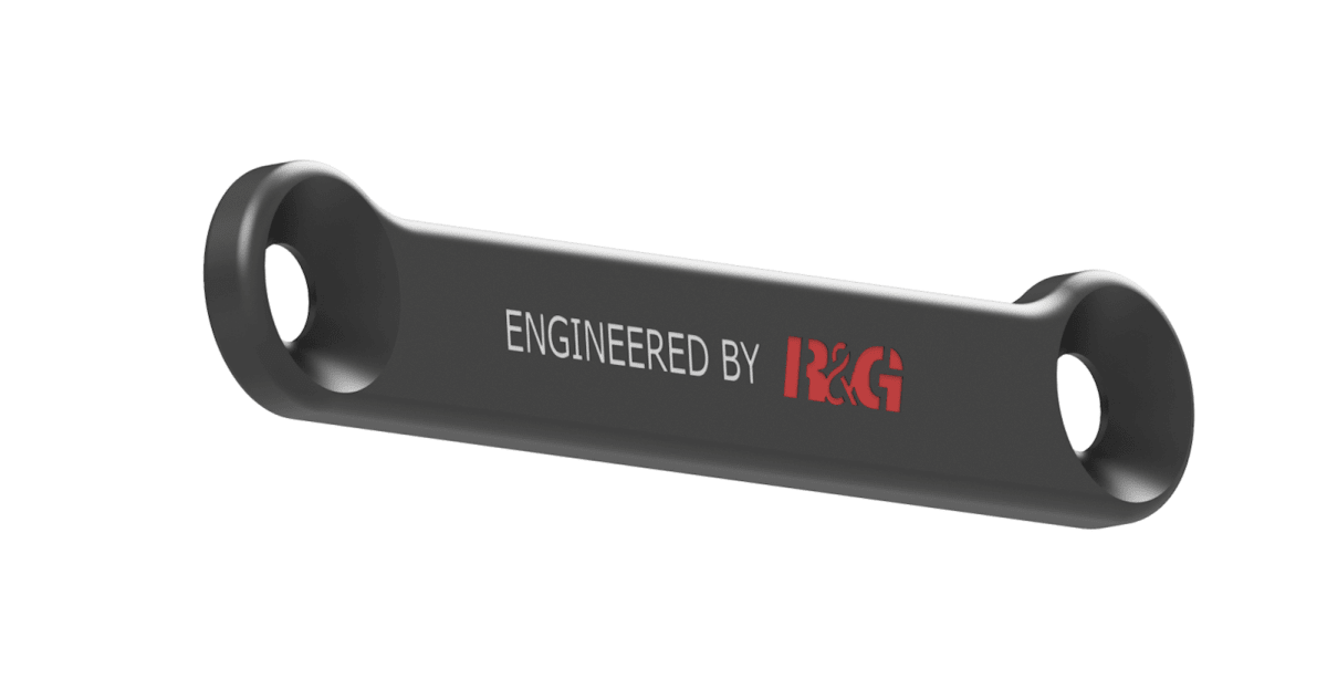 Placchette Copri Fori Poggiapiedi Posteriori Lato Sx Nero Rg BLP0105BK Rg BLP0105BK - ENDURRAD