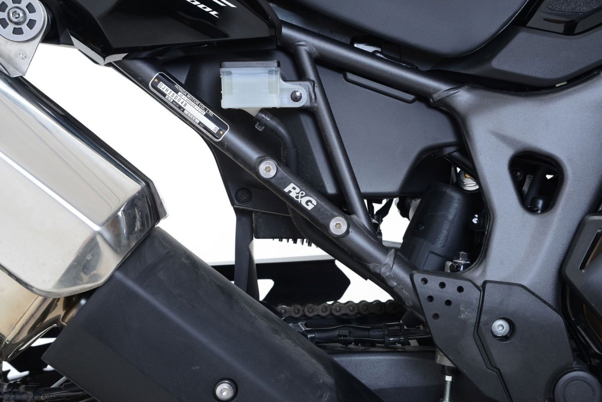 Placchette Copri Fori Poggiapiedi Posteriori Paio Honda CRF1000L Africa Twin 15377 Rg BLP0051BK - ENDURRAD
