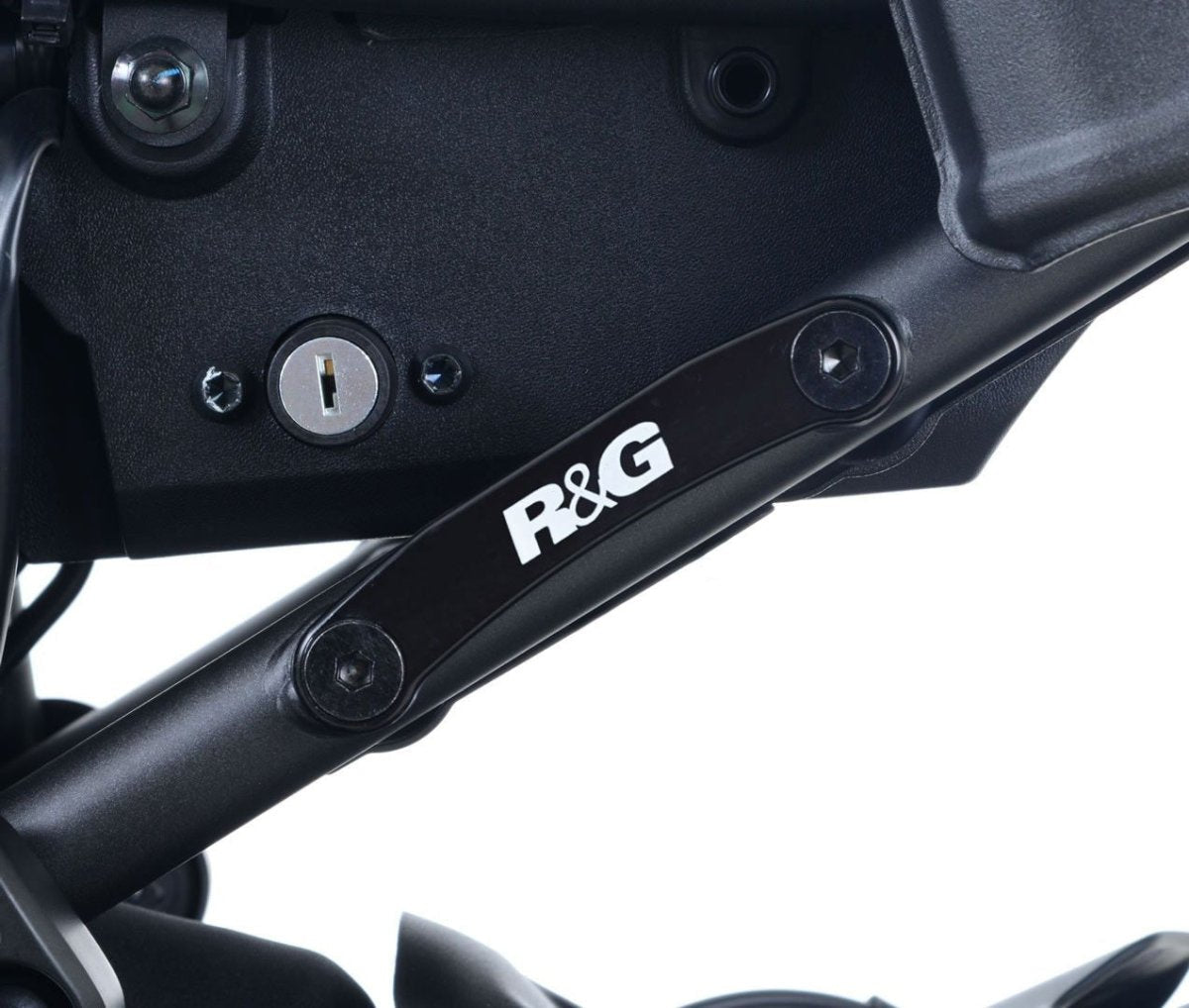 Placchette Copri Fori Poggiapiedi Posteriori Paio Yamaha XSR700 16707 Rg BLP0055BK - ENDURRAD