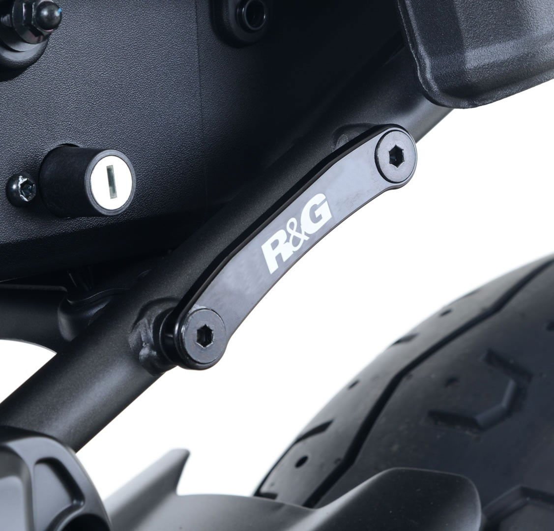 Placchette Copri Fori Poggiapiedi Posteriori Paio Yamaha XSR700 16707 Rg BLP0055BK - ENDURRAD