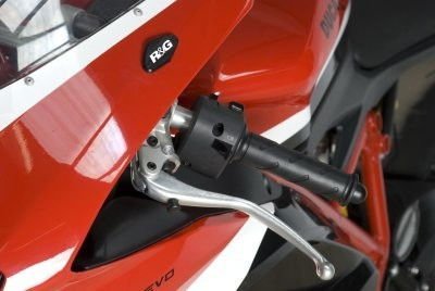 Placchette Coprifori Specchietti Ducati 848 1098 1198 7294 Rg MBP0009BK - ENDURRAD