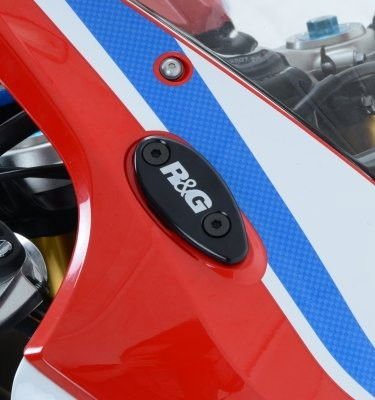 Placchette Coprifori Specchietti Honda CBR1000RR 2008 2016 7292 Rg MBP0007BK - ENDURRAD