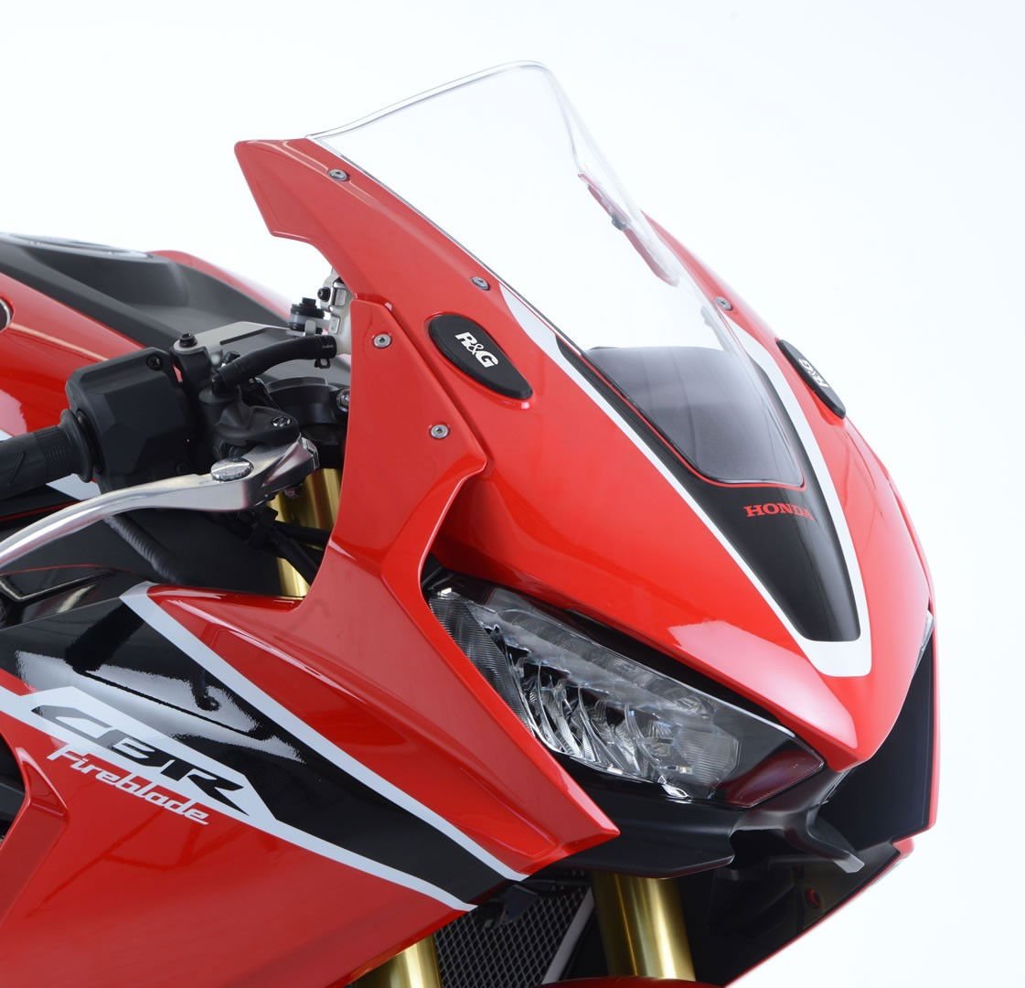 Placchette Coprifori Specchietti Honda CBR1000RR Sp SP2 17 CBR1000RR R Sp 20 18358 Rg MBP0025BK - ENDURRAD
