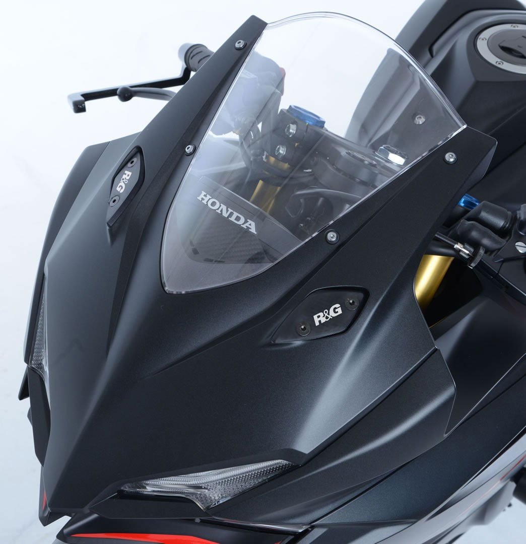 Placchette Coprifori Specchietti Honda CBR250RR 17 R G 18359 Rg MBP0026BK - ENDURRAD