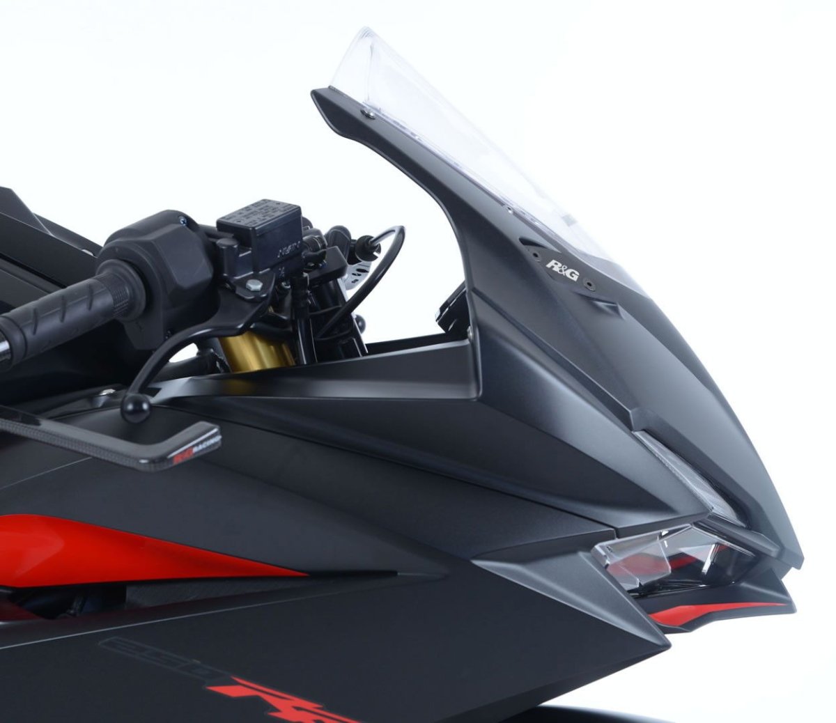 Placchette Coprifori Specchietti Honda CBR250RR 17 R G 18359 Rg MBP0026BK - ENDURRAD