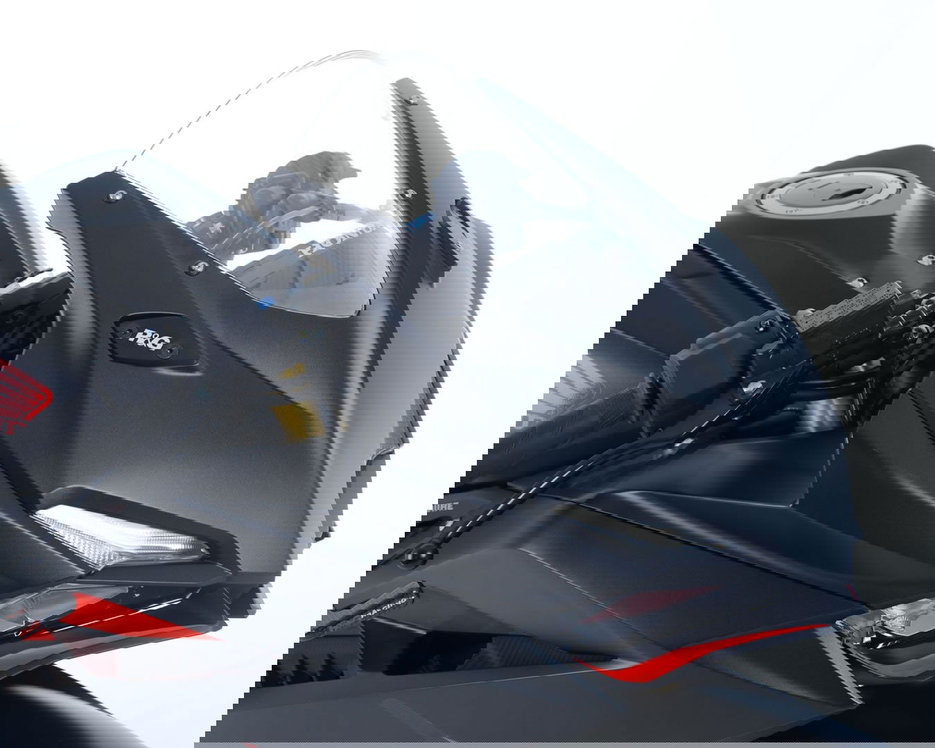 Placchette Coprifori Specchietti Honda CBR250RR 17 R G 18359 Rg MBP0026BK - Endurrad