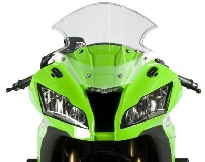 Placchette Coprifori Specchietti Kawasaki ZX10 R 2011 2015 7289 Rg MBP0004BK - ENDURRAD