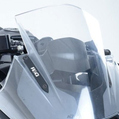 Placchette Coprifori Specchietti Ktm RC125 200 390 11907 Rg MBP0019BK - ENDURRAD