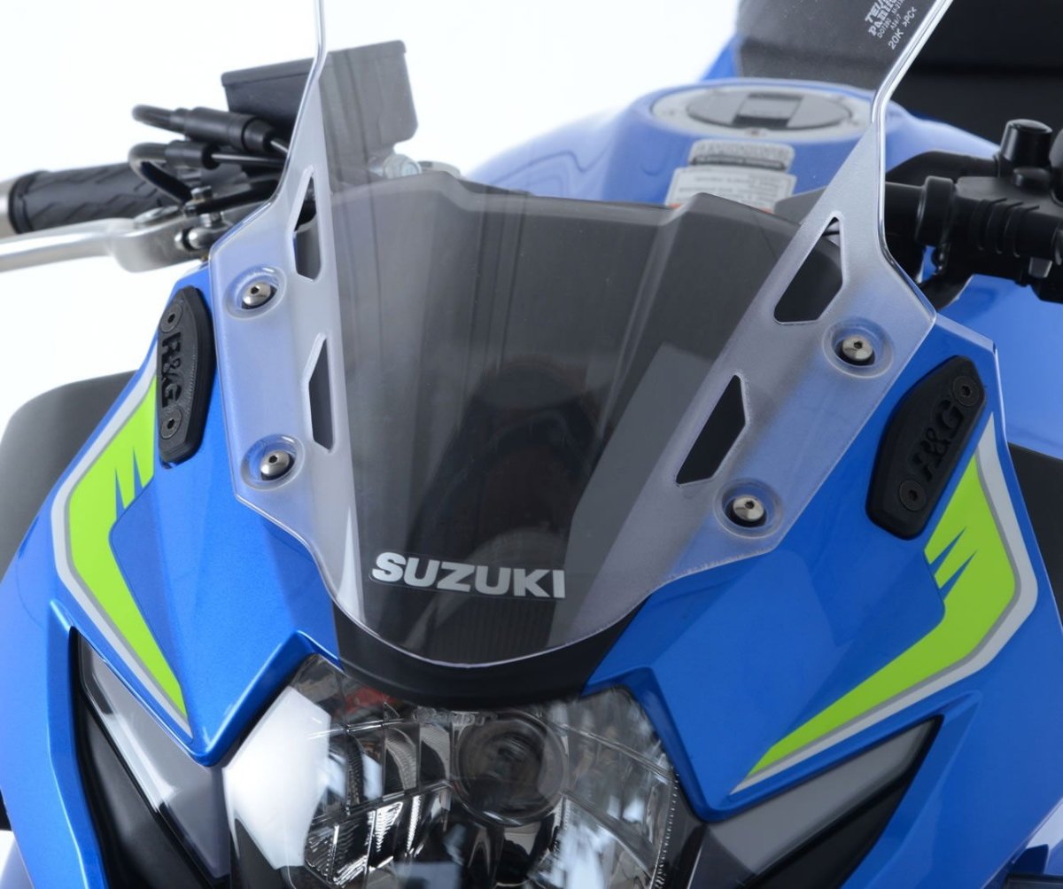 Placchette coprifori specchietti, Suzuki GSX 250 R '17 - R&G - ENDURRAD