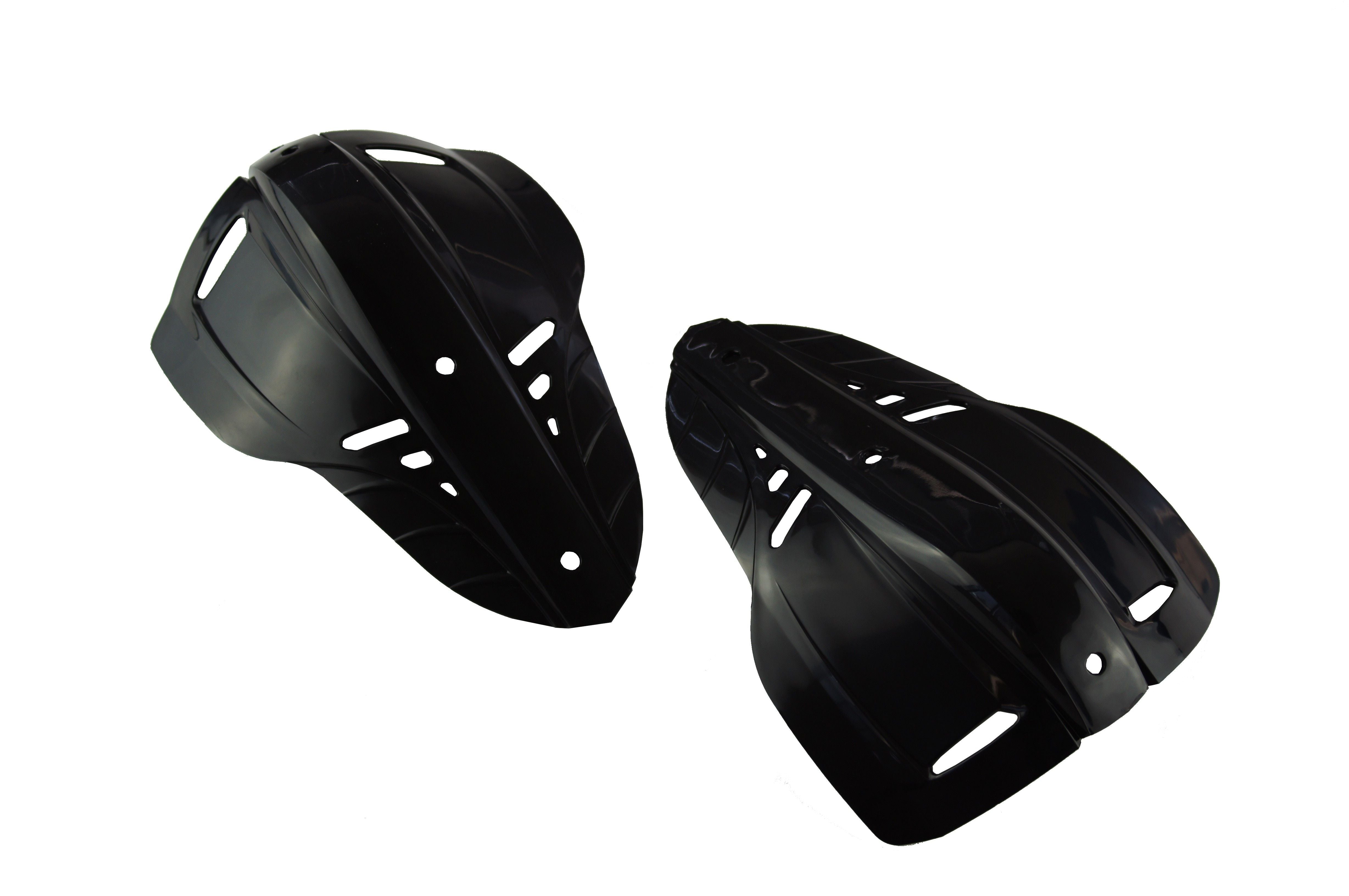 Plastiche paramani a ricambio di colore nero (coppia)