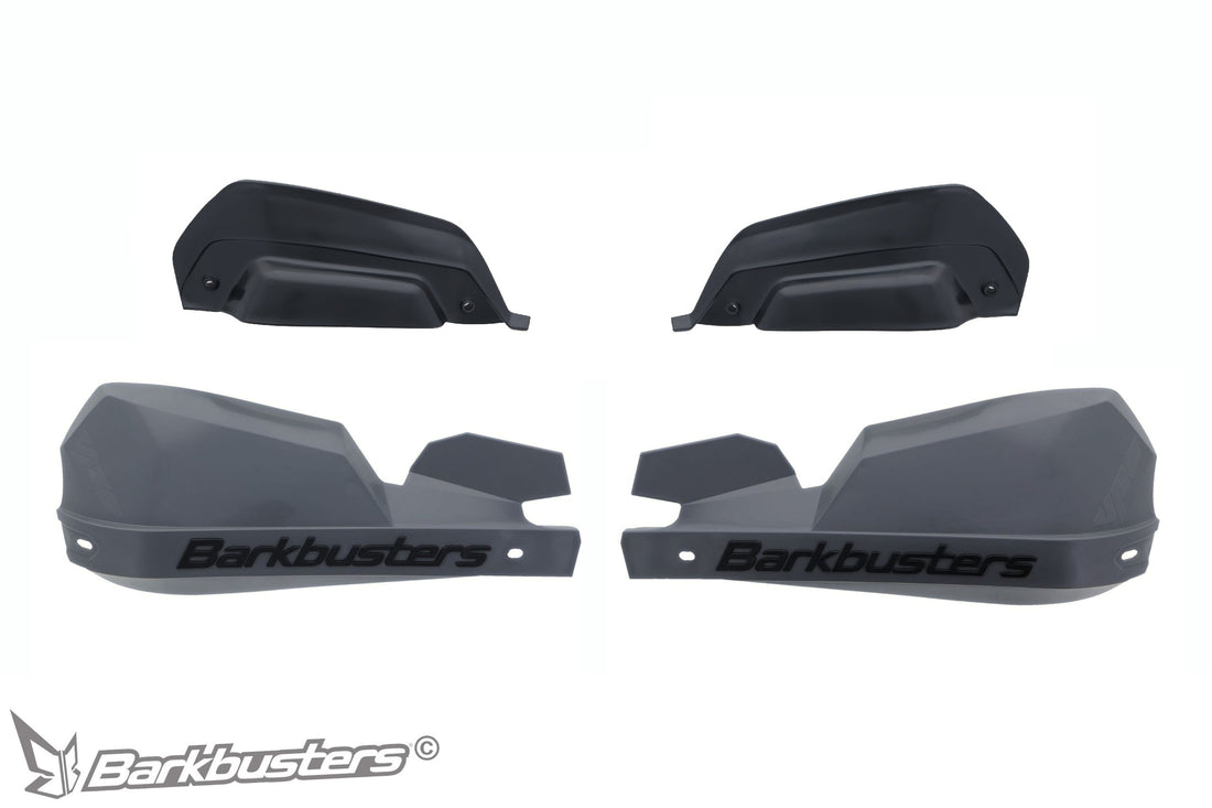 Plastiche paramani Barkbusters VPS-203 grigie con deflettori neri