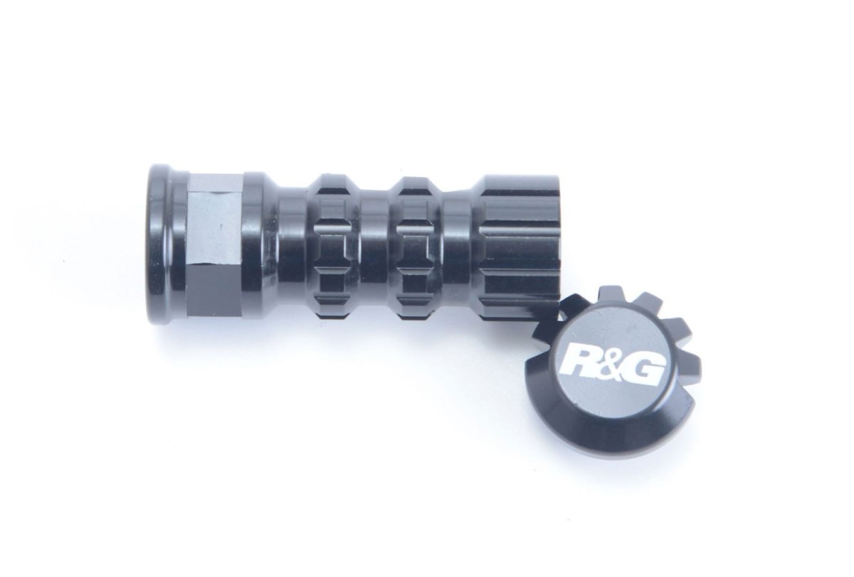 Poggiapiedi Di Ricambio Pedane Arretrate R G 12110 Rg RP0003BK - ENDURRAD