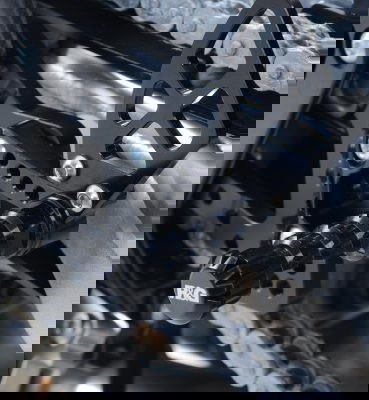 Poggiapiedi Di Ricambio Pedane Arretrate R G Versione Racing 12109 Rg RP0002BK - Endurrad