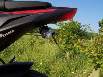 Portatarga Aprilia Rs 125 06 Per Anni 10 Utilizzabile Solo Con Minifrecce 5657 Rg LP0032BK - Endurrad