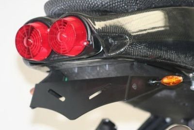 Portatarga Aprilia Rsv Mille 01 03 Tuono Up To 05 5685 Rg LP0053BK - ENDURRAD
