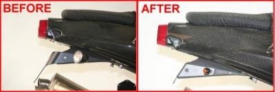 Portatarga Aprilia RSV Mille '01 - '03 / Tuono up to '05 - ENDURRAD