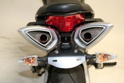Portatarga Aprilia Shiver 750 900 5691 Rg LP0058BK - ENDURRAD