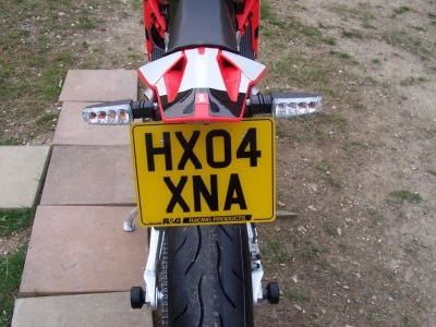 Portatarga Aprilia Sxv 450 550 5652 Rg LP0027BK - ENDURRAD