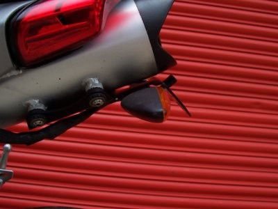 Portatarga Benelli Tnt 04 1130 Cafe Racer 5639 Rg LP0015BK - ENDURRAD