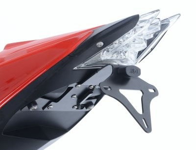 Portatarga Bmw S1000RR 15 Supporto Frecce Removibile 12083 Rg LP0176BK - Endurrad