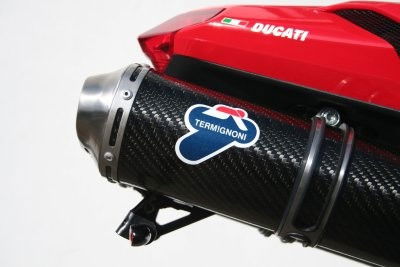 Portatarga Ducati 1098S 848 08 Incluso Frecce 5669 Rg LP0041BK - Endurrad