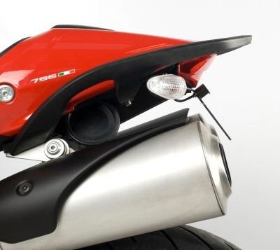 Portatarga Ducati Monster 796 Fino Al 2010 Monster 696 1100 5730 Rg LP0097BK - ENDURRAD