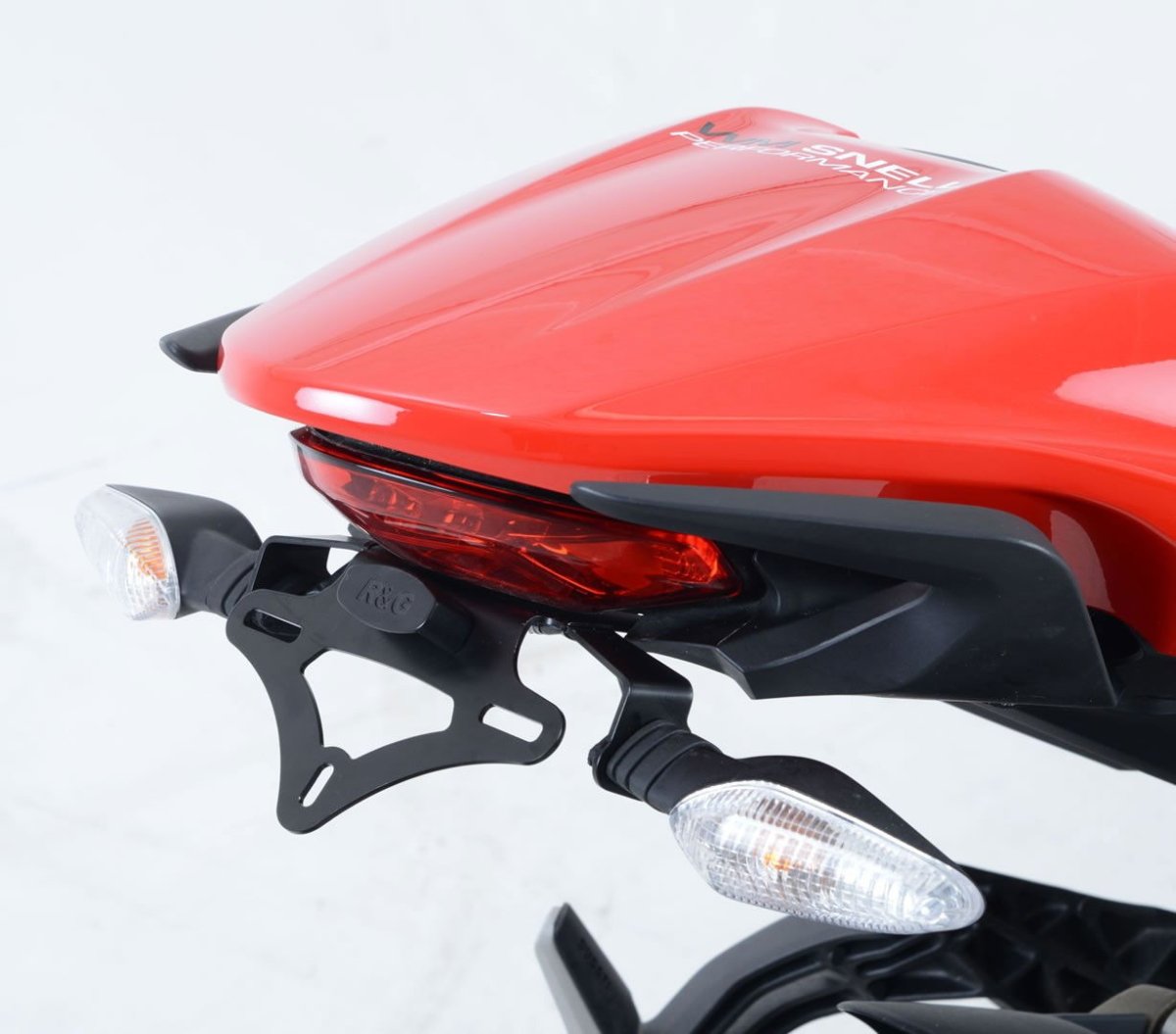Portatarga Ducati Monster 821 14 17 11900 Rg LP0166BK - ENDURRAD